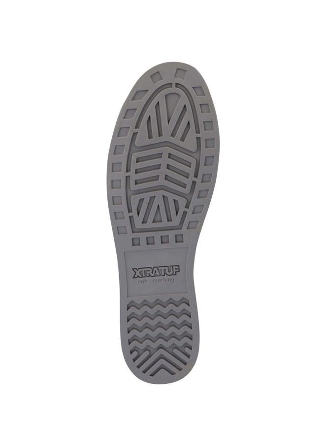 Xtratuf Men's 6 Inch Ankle Deck Boot Gray/Yellow 13 - Image 3