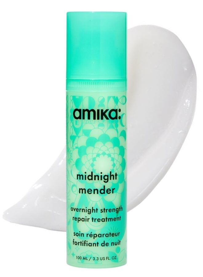 amika Amika Midnight Mender Overnight Strength Repair Hair Treatment Mask – Deep Conditioning & Damage Recovery for All Hair Types – 100ml - Image 1