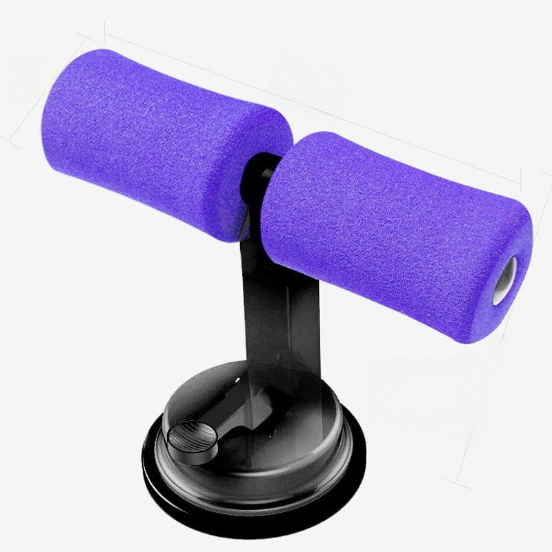 Sit-ups auxiliary device household belly roll lazy suction cup belly roll device exercise abdominal muscle abdominal fitness equipment hair delivery(Purple double-pole supine) - Image 3
