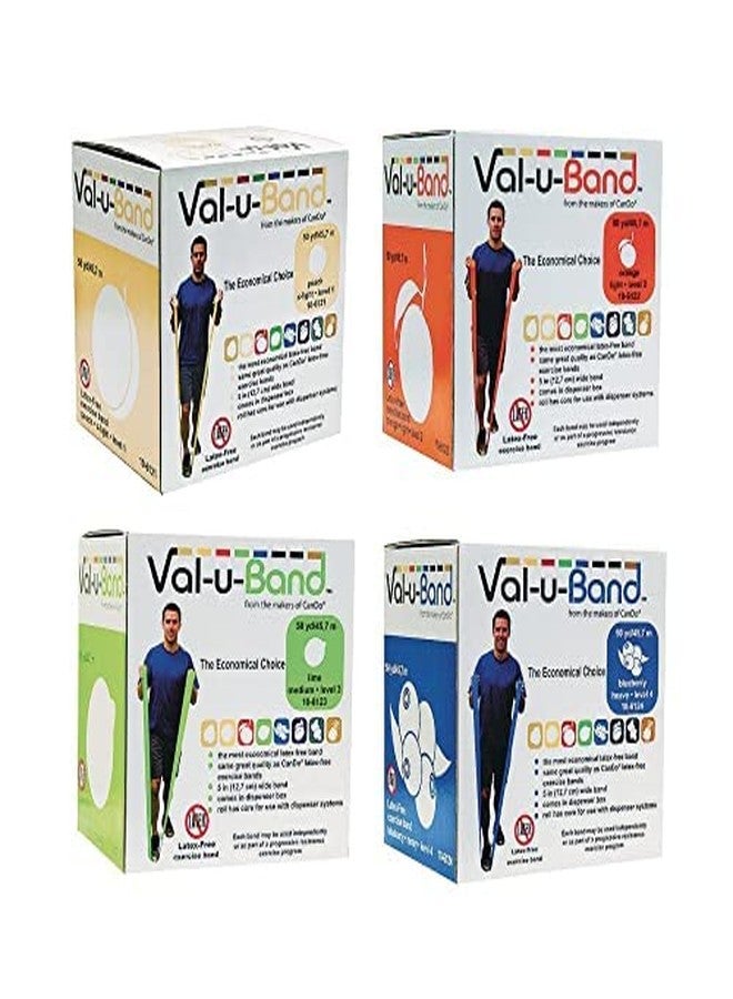 Cando Val-U-Band Latex Free Exercise Band, Lime - Image 3