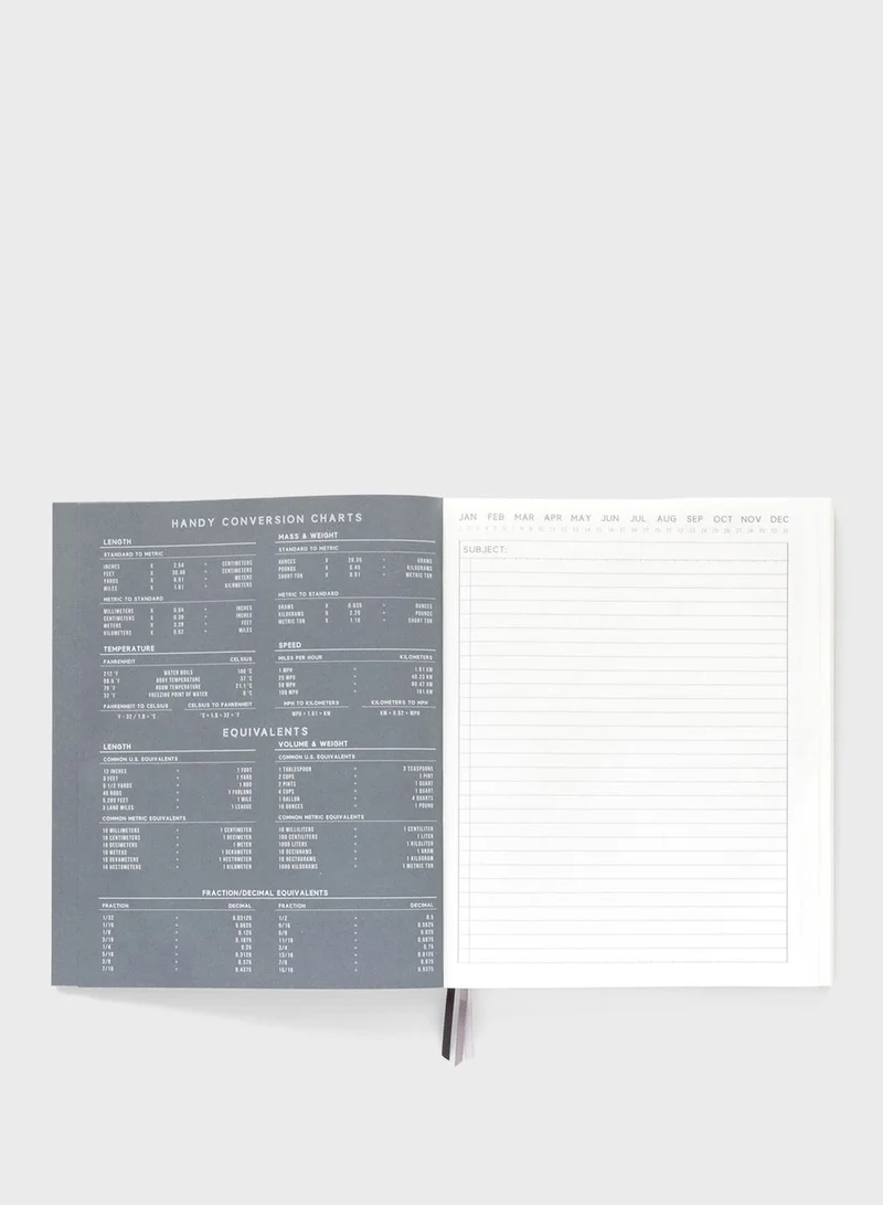 GENTLEMEN'S HARDWARE Standard Issue #3 - Black Planner