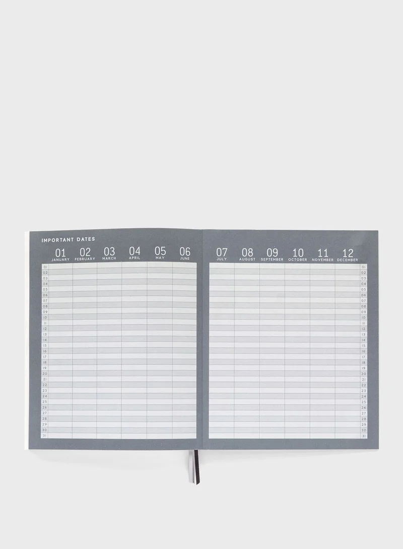 GENTLEMEN'S HARDWARE Standard Issue #3 - Black Planner