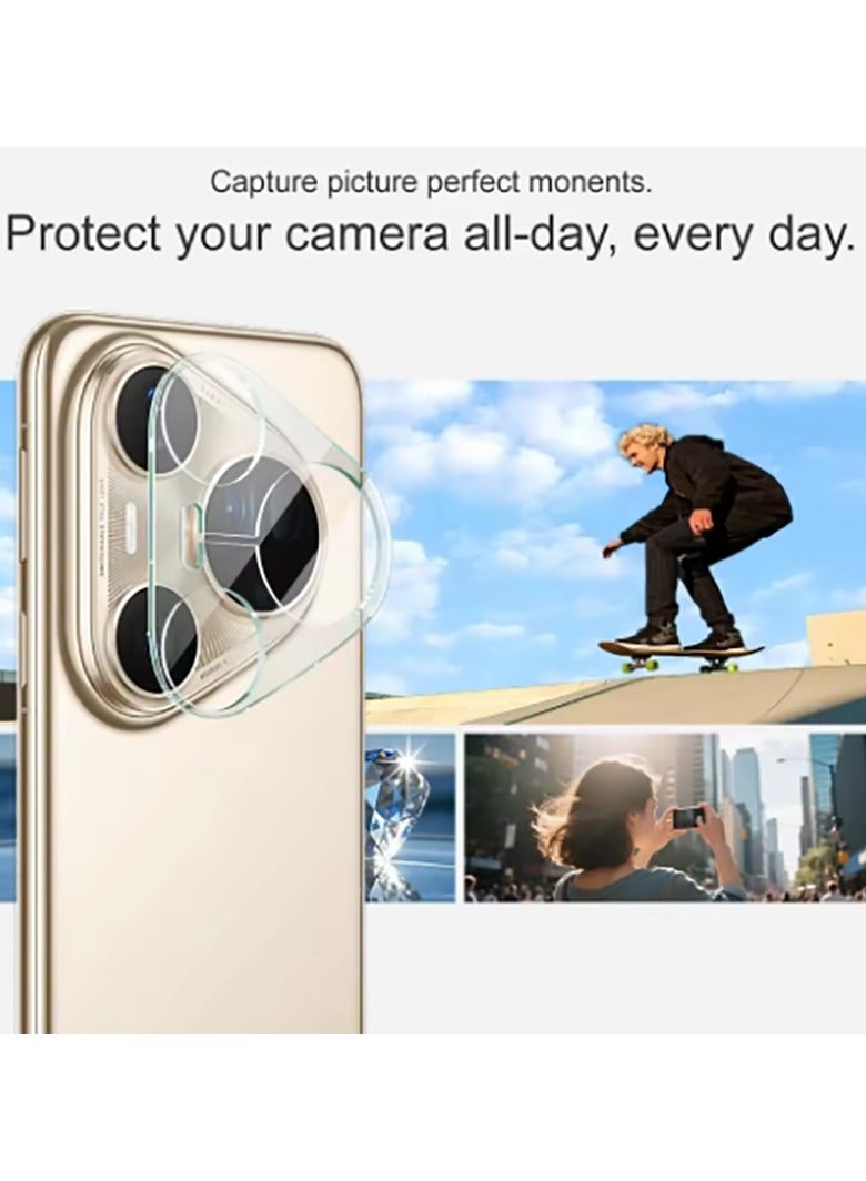 2 في 1 لحماية شاشة وكاميرا Huawei Pura 80 Pro/ Pura 80 Pro+ - واقي أمان شفاف عالي التغطية - Image 5