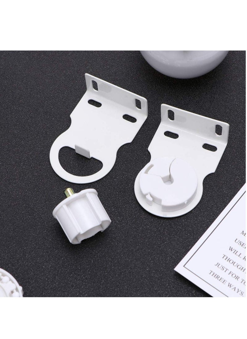 RATSAW - Roller Blind Fitting 1 Set Roller Shade Parts Plastic Bracket Bead Chain Cord with Roller Shade Clutch Rolling Blind Replacement Repair Kit - Image 1