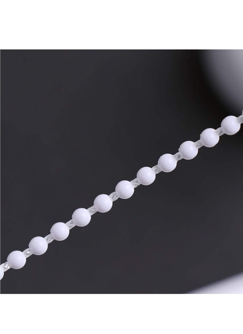 RATSAW - Roller Blind Fitting 1 Set Roller Shade Parts Plastic Bracket Bead Chain Cord with Roller Shade Clutch Rolling Blind Replacement Repair Kit - Image 1