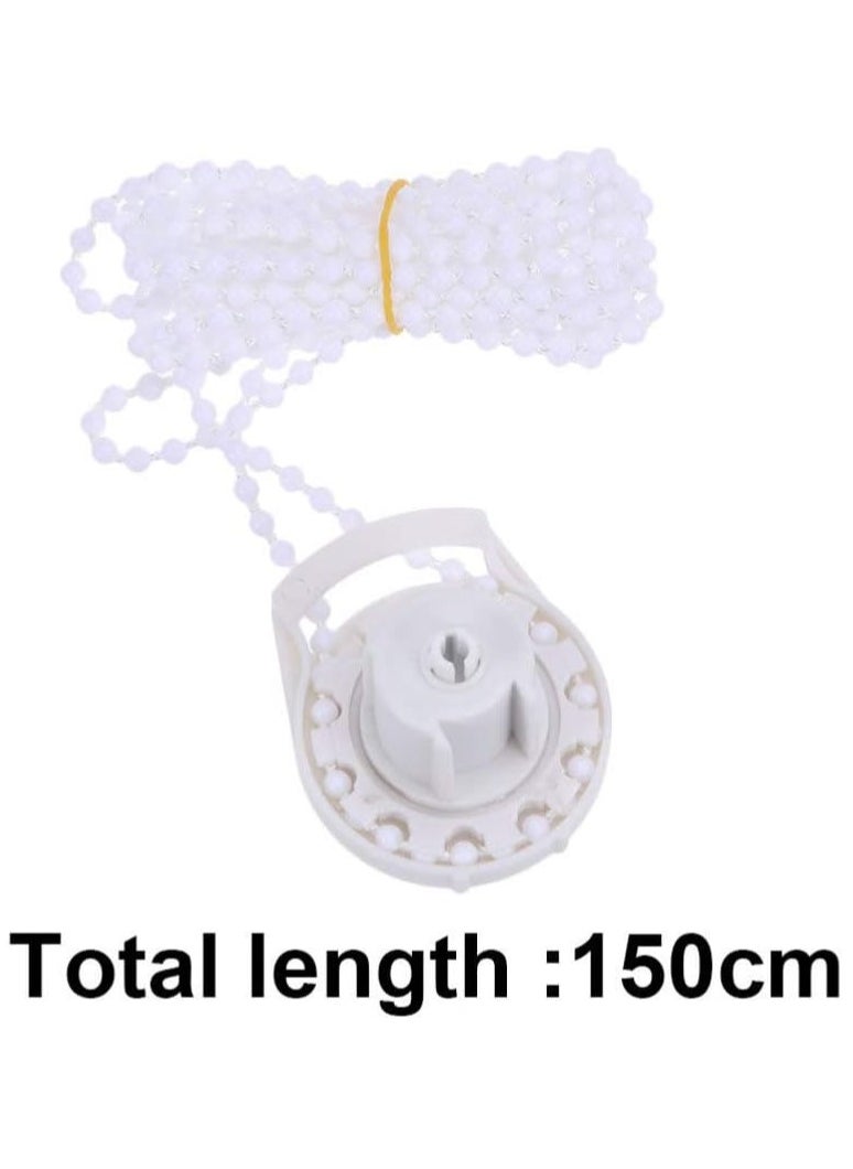 RATSAW - Roller Blind Fitting 1 Set Roller Shade Parts Plastic Bracket Bead Chain Cord with Roller Shade Clutch Rolling Blind Replacement Repair Kit - Image 1