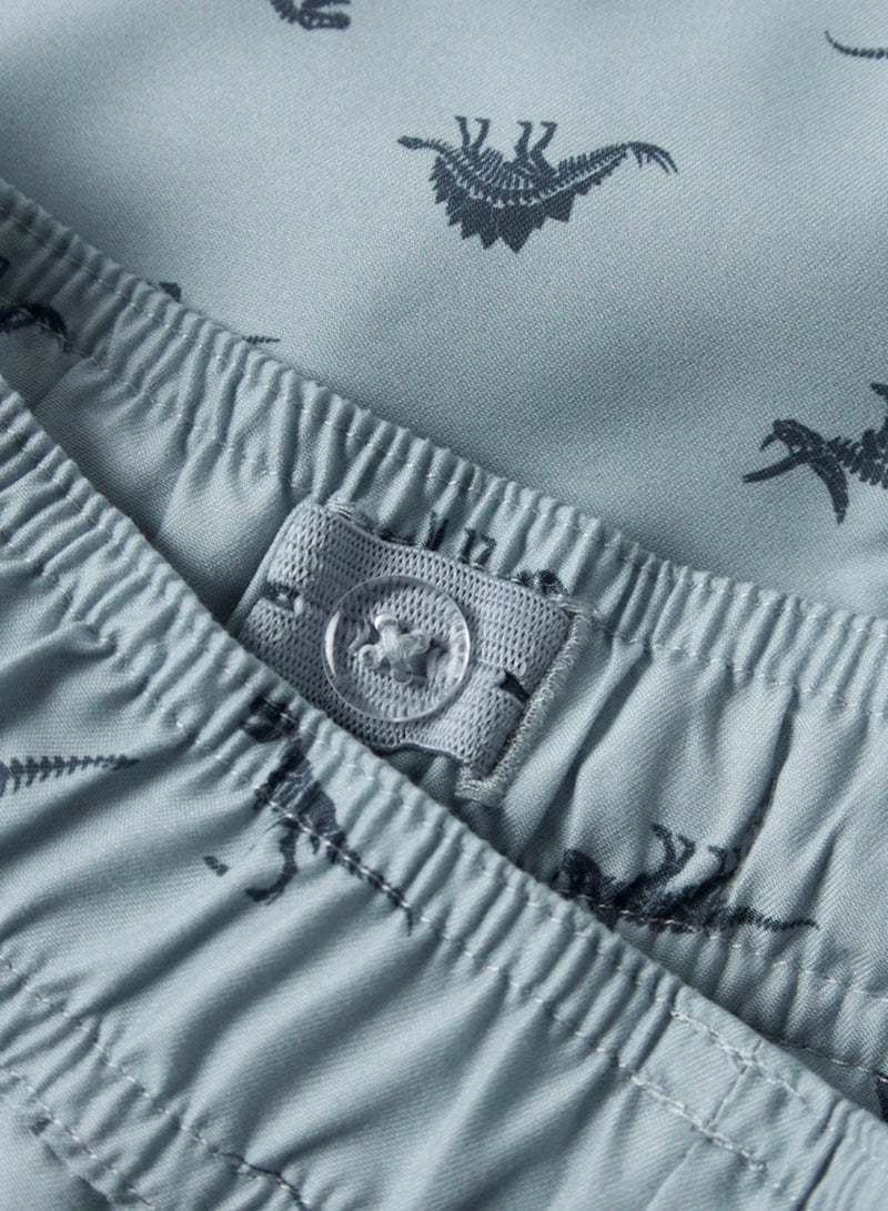 NAME IT Kids Printed Drawstring Swim Shorts - Image 3