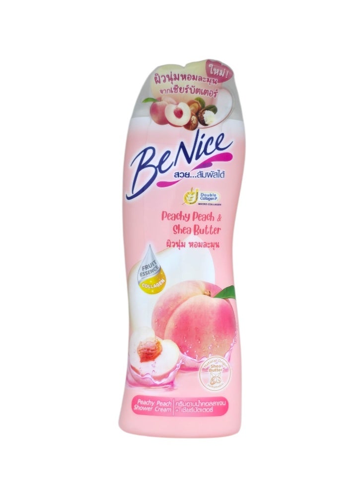 Be nice Peachy Peach Shower Cream 170ml - Image 1