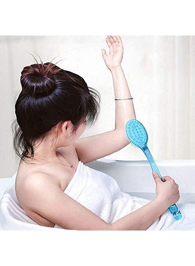 Ekan Long Handel Baping Bath Brush Back Scrub Soft Nylon Bristles Brushing Removes Dead Skin Loofah For Men & Women (Color May Vary) - Image 4