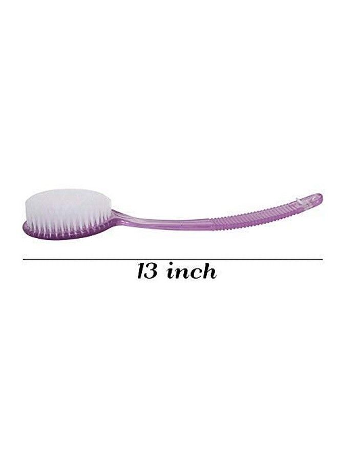 Ekan Long Handel Baping Bath Brush Back Scrub Soft Nylon Bristles Brushing Removes Dead Skin Loofah For Men & Women (Color May Vary) - Image 3