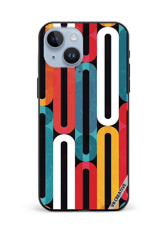 VR CREATIVE Protective Case Cover For Apple iPhone 15 Plus Marcus Water Design Multicolour - Image 1