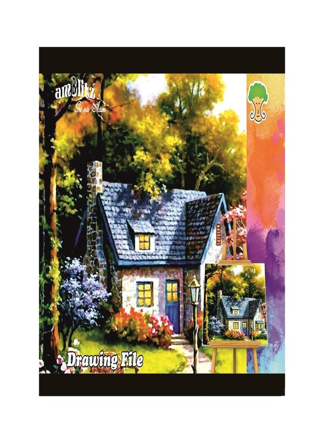 Amblitz Drawing Book |Plain Sketch Pad for Kids, Students| 32 White Unruled Pages |16 Sheets| A4 Size Approx (29 x 21 cm)| Soft Cover | Drawing Copy for Sketching, Colouring & Painting | Pack of 3 - Image 5