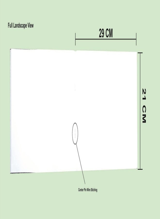 Amblitz Drawing Book |Plain Sketch Pad for Kids, Students| 32 White Unruled Pages |16 Sheets| A4 Size Approx (29 x 21 cm)| Soft Cover | Drawing Copy for Sketching, Colouring & Painting | Pack of 3 - Image 4