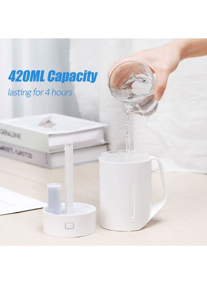 NIBEMINENT 420ML USB Humidifier Cup White 15.4x9.6x9.4cm  - Image 3