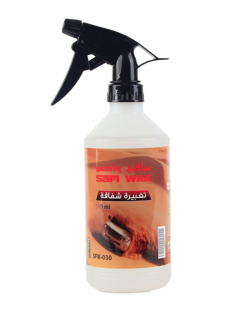 Safi WAX ِTransparent Car Coat Protection Spray Protects Against Small Scratches And Pale Paint Or Discoloration  - Image 3