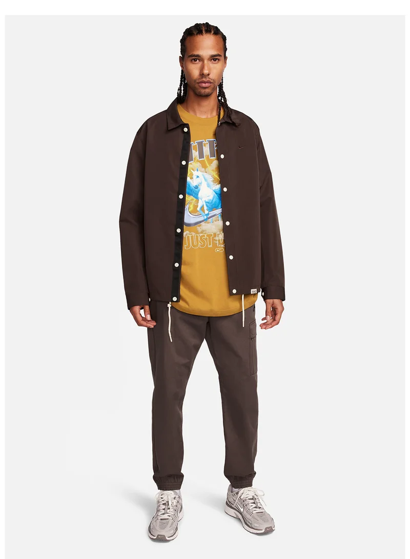 Nike  Logo Crew Neck Oversized T-Shirt for Men | Best Price UAE