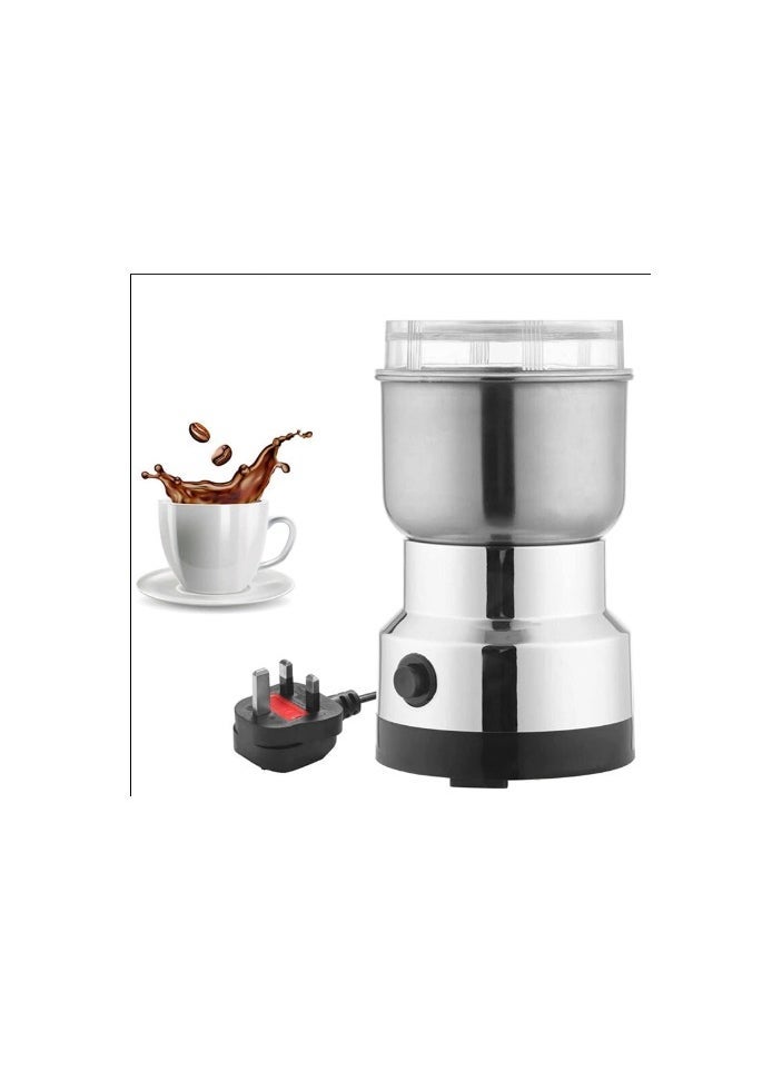Denx Multifunctional Electric Grinder—Powerful Spice, Coffee & Herb Mill With Stainless Steel Blades, One-Touch Operation, Compact Design, Easy To Clean, For Kitchen & Home Use - Image 3