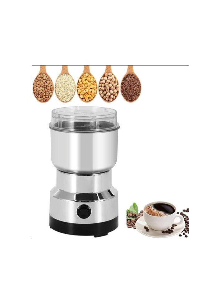 Denx Multifunctional Electric Grinder—Powerful Spice, Coffee & Herb Mill With Stainless Steel Blades, One-Touch Operation, Compact Design, Easy To Clean, For Kitchen & Home Use - Image 1