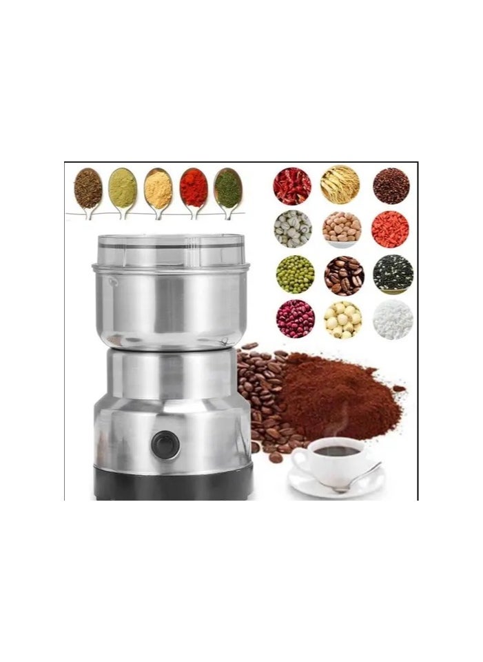 Denx Multifunctional Electric Grinder—Powerful Spice, Coffee & Herb Mill With Stainless Steel Blades, One-Touch Operation, Compact Design, Easy To Clean, For Kitchen & Home Use - Image 2
