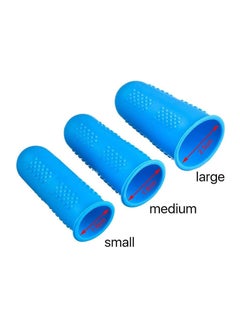Y&D Finger Protectors, 24 Pcs 3 Sizes Disposable Latex Cots Protective Fingertips Gloves Sleeves Protectors Fingertip Bandages for Industrial, Beauty and More  - Image 5