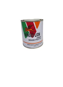 Arwa Winged Lion Wood Putty for Door and Furniture 400ml LARCH  - Image 1