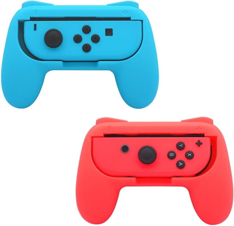 Beastron قبضات Joy Con متوافقة مع نينتندو سويتش، مجموعة مقبض لوحدة تحكم نينتندو جيم سويتش Joy Con 4 حزمة (تشطيب غير لامع) - Image 2