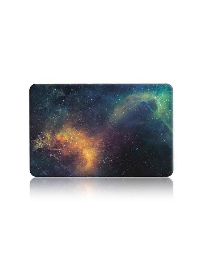 O Ozone Marble Pattern Hard Case For MacBook Pro 14 inch A2442 2021 M1 Pro / M1 Max Chip and Touch ID Protective Plastic Shell Case Cover - White and Gold Marble  - Image 5