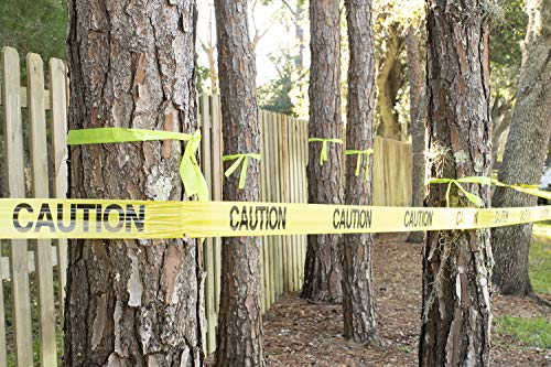 IPG Barricade Ribbon, WET PAINT, 3" x 300 ft, Yellow/Black, (Single Roll) (600WP 300) - Image 2