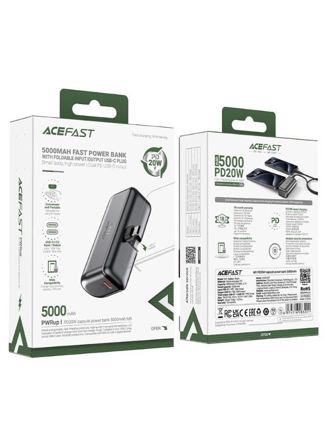 AceFast Fast Charge Power Bank M9 PD20W 5000mAh - Image 4