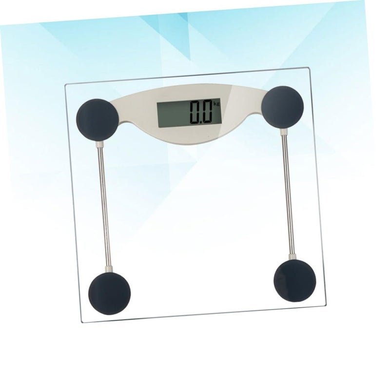 Tempered Glass Digital Bathroom Scale High Strength LCD Display Accurate Home Weight - Image 3
