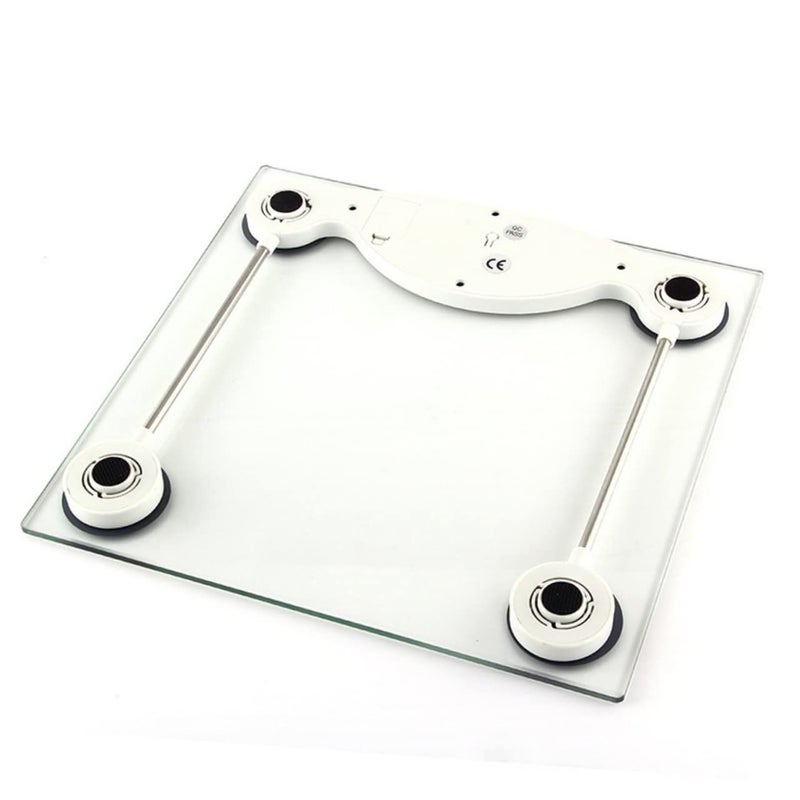 Tempered Glass Digital Bathroom Scale High Strength LCD Display Accurate Home Weight - Image 2