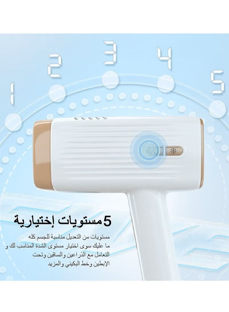 iMESA E3 IPL Permanent Painless Hair Removal Device At-Home With Ice Cooling 5 Energy Levels  - Image 2