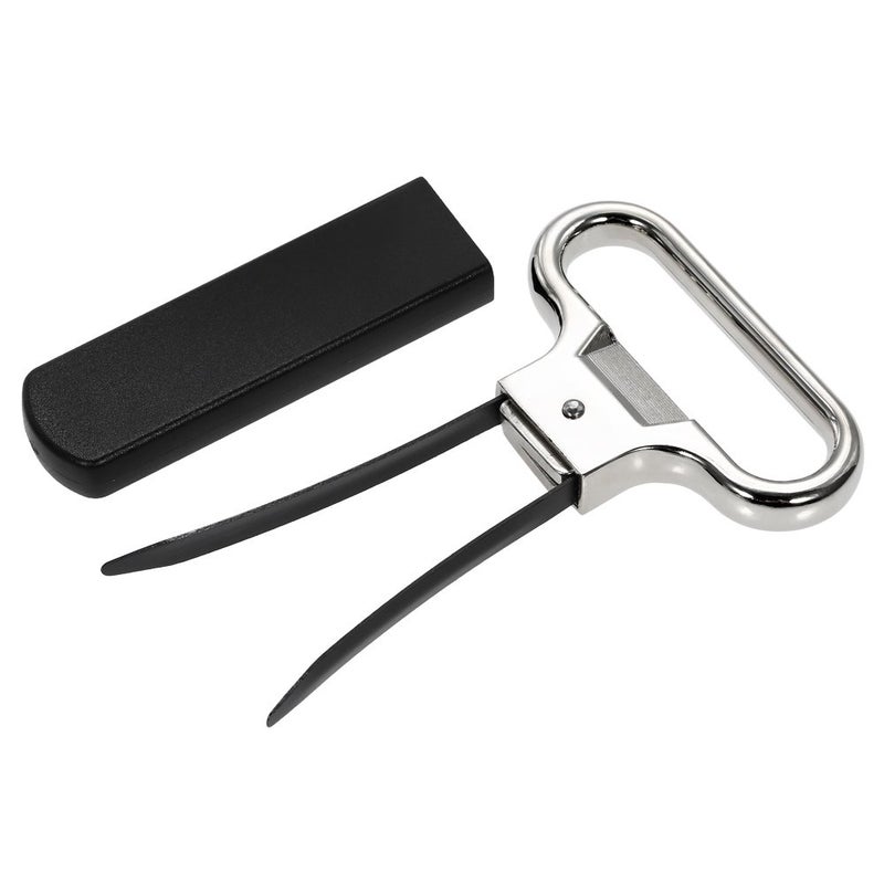 Decdeal Wine Opener TwoProng Wine Bottle Opener for Damaged Cork Old Wine Corkscrew Remover - Image 2