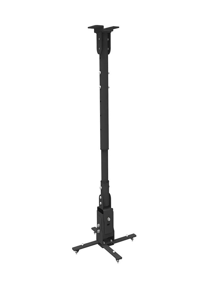 Skill Tech SH 02P Universal Projector Ceiling Mount, Mounting Profile 600mm-1100mm, 25kg Load Capacity – Black  - Image 1