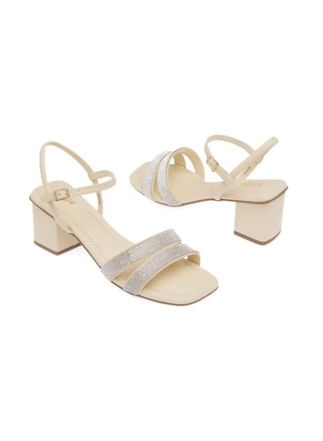 فايور Sparkling Block Heel