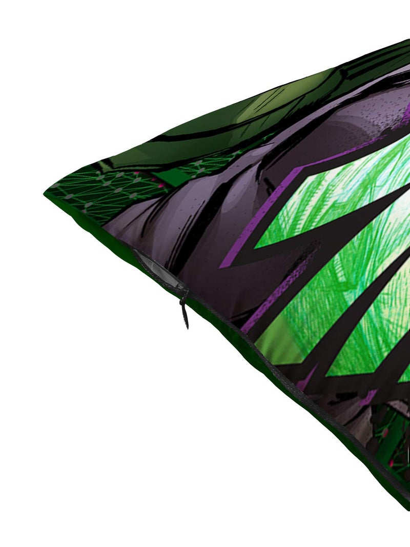 Athom Trendz Athom Living Marvel Hulk Cushion Cover, 40 X 40 cm, Multicolour - Image 4