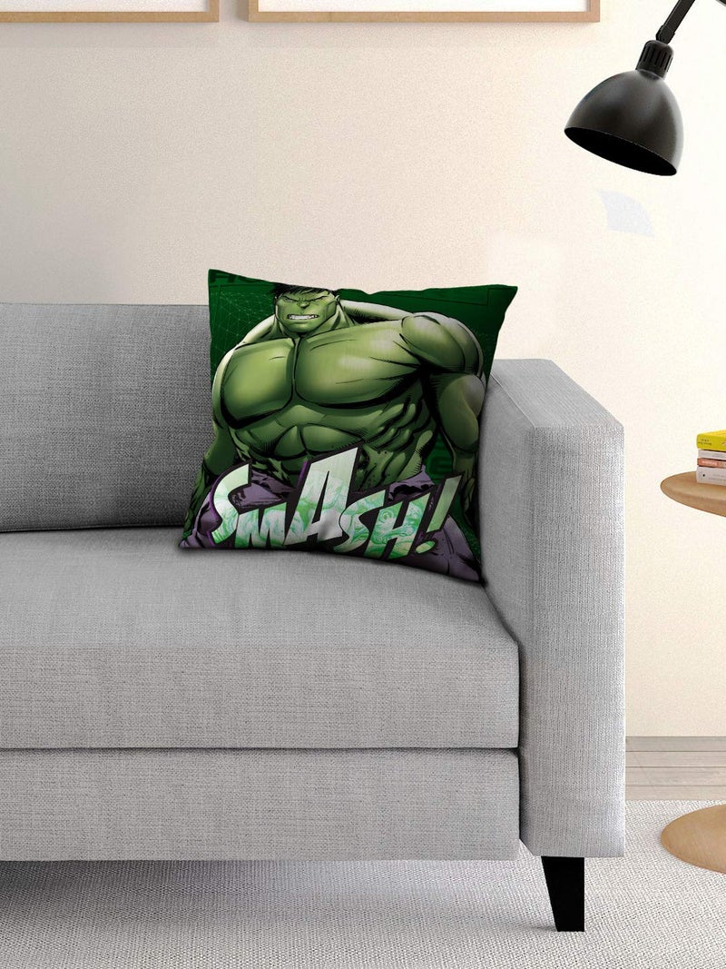 Athom Trendz Athom Living Marvel Hulk Cushion Cover, 40 X 40 cm, Multicolour - Image 5