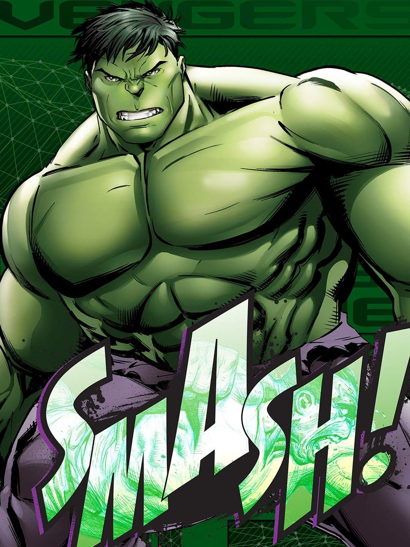 Athom Trendz Athom Living Marvel Hulk Cushion Cover, 40 X 40 cm, Multicolour - Image 3