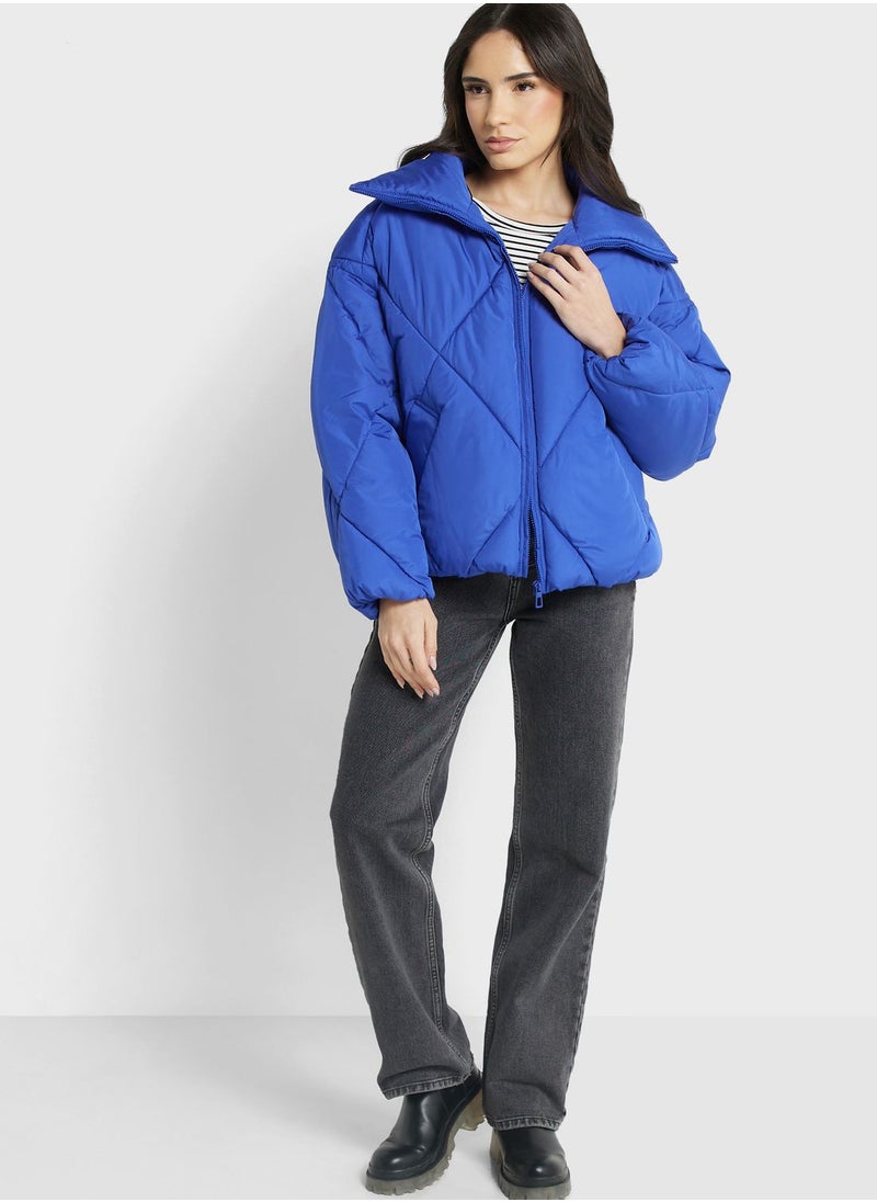 ONLY - High Neck Jacket - Image 1