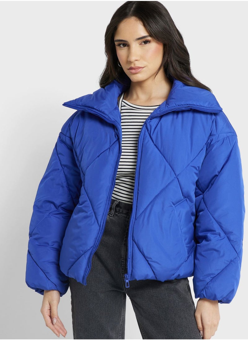 ONLY - High Neck Jacket - Image 1
