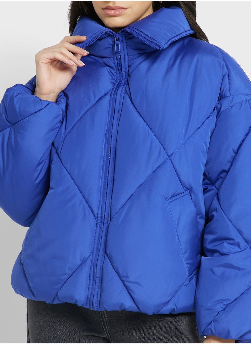 ONLY - High Neck Jacket - Image 1