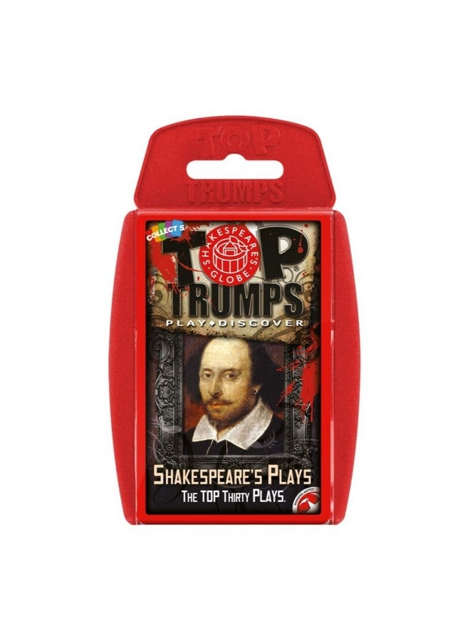 Top Trumps Top Trumps Card Game Shakespeare's Plays - Family Games for Kids and Adults - Learning Games - Kids Card Games for 2 Players and More - Kid War Games - Card Wars - for 6 Plus Kids - Image 1
