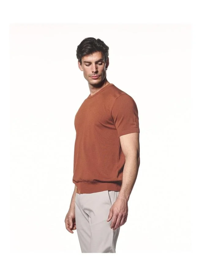 Liwali Short-sleeved Knit T-Shirt
