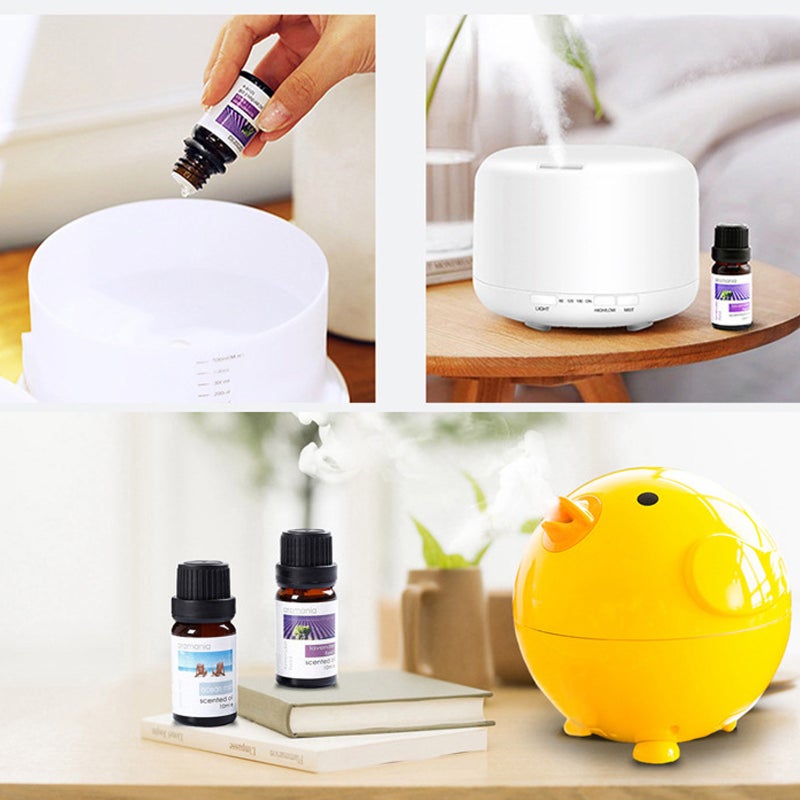 10 مل زيوت أساسية قابلة للذوبان في الماء طبيعية نقية زيوت أروماتيرابي زيوت أساسية للعطر لموزعات الزيوت والمبخرات - Image 3