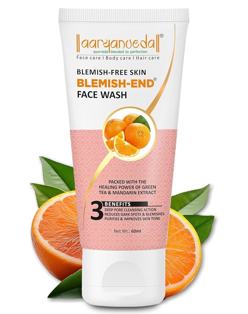 Aryanveda Blemishend Face Wash For Age spot Banishes Free Radicals For Men Women 100ml - Image 1