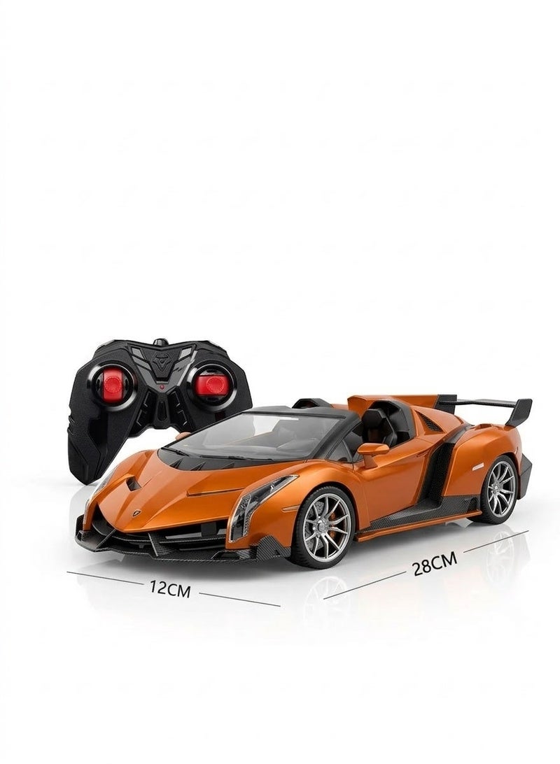 Rally Battery Operated Racing Car Toy with 360 Degree Rotation and Remote Control - Image 1
