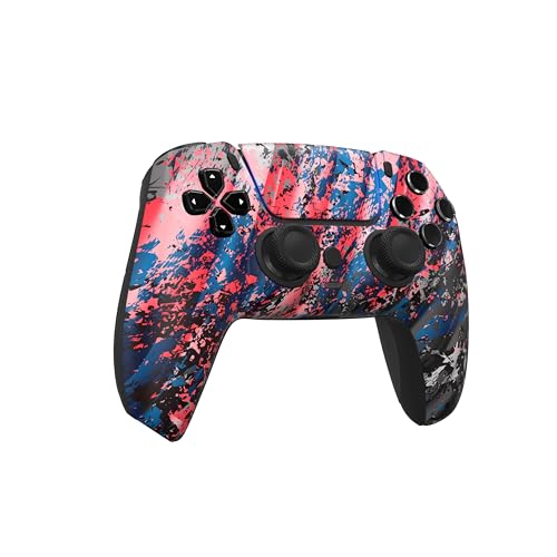 Custom Controllerzz Custom Wireless Controller Compatible with PS5 - Multiple Designs Available (Glacier Burn) - Image 2