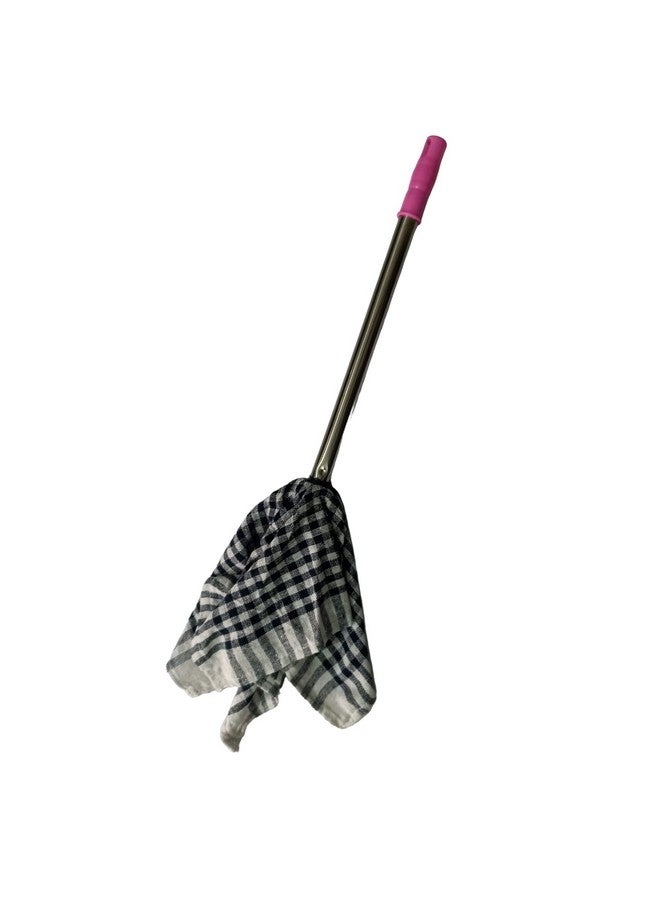 Nimbose® Jhatakni Dusting Cloth with Handle for Cleaning Home, Office Furniture, with Removable Cotton Dry Cleaning Duster Cloth & Handy Stick (Multicolor, Pack of 2) - Image 2