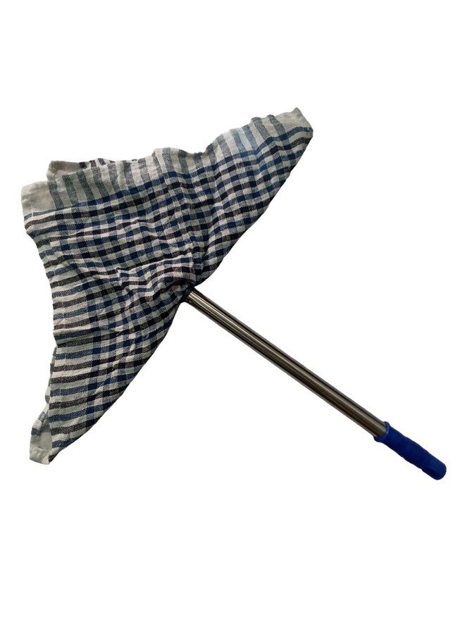 Nimbose® Jhatakni Dusting Cloth with Handle for Cleaning Home, Office Furniture, with Removable Cotton Dry Cleaning Duster Cloth & Handy Stick (Multicolor, Pack of 2) - Image 4