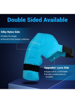Comfytemp Comfytemp Shoulder Ice Pack Rotator Cuff Cold Therapy Wrap, FSA HSA Eligible, Large Ice Packs for Injuries Reusable Gel, Instant Cold Compression Brace for Shoulder Pain Relief, Surgery Recovery Gifts  - Image 4